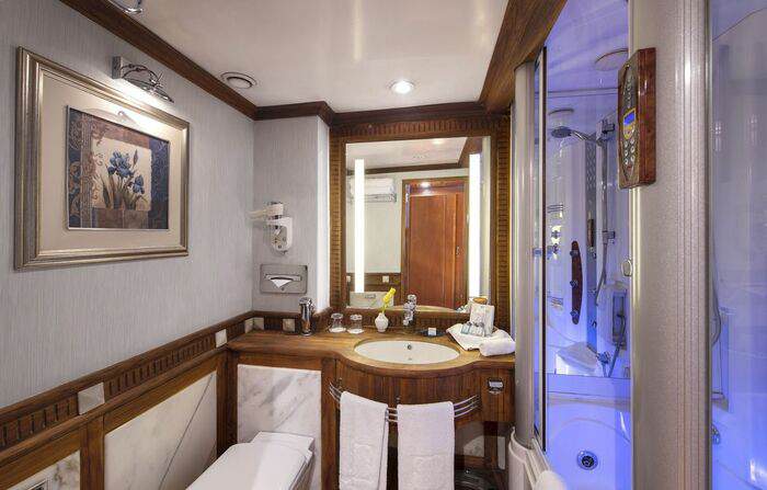 Avalon Waterways Sonesta St George Deluxe Cabin Bathroom.jpg